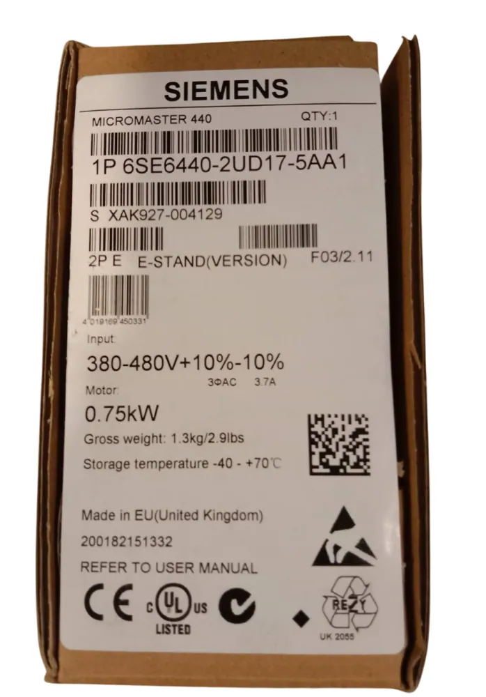 6SE6440-2UD17-5AA1 รูปที่ 3