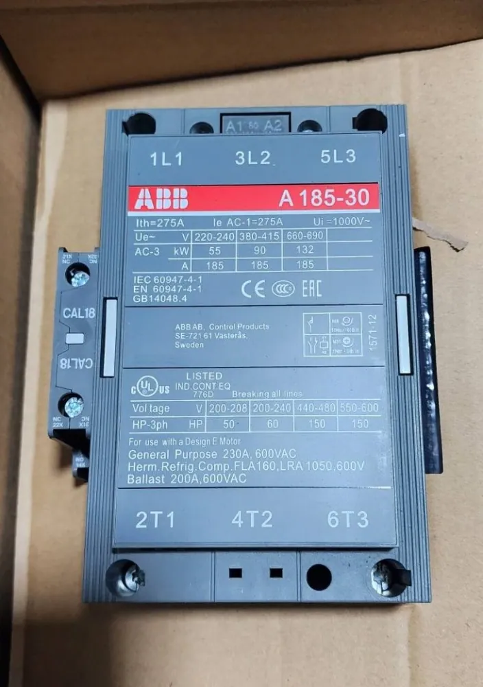A185-30-11 BREAKER CONTACTOR